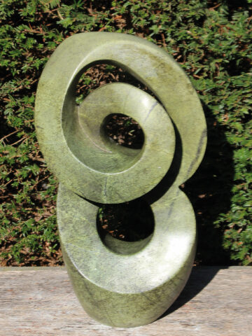 Steinskulptur Turn, 42 cm
