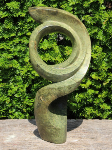 Natursteinskulptur View, 49 cm