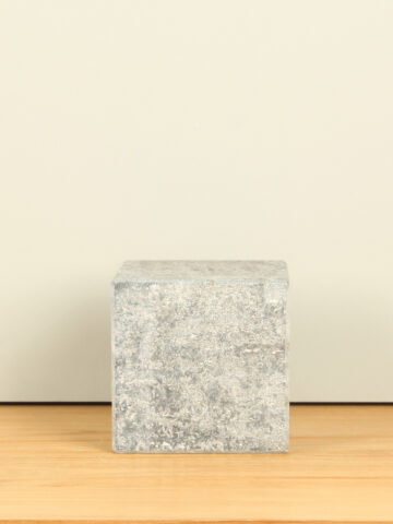 Sockel Hartstein gebrannt 15x15x15 cm