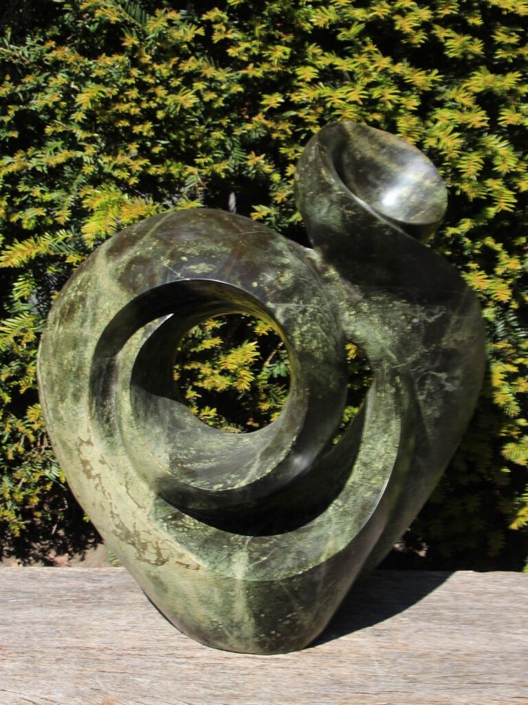 Gartenstatue aus Africa Waving, 57 cm