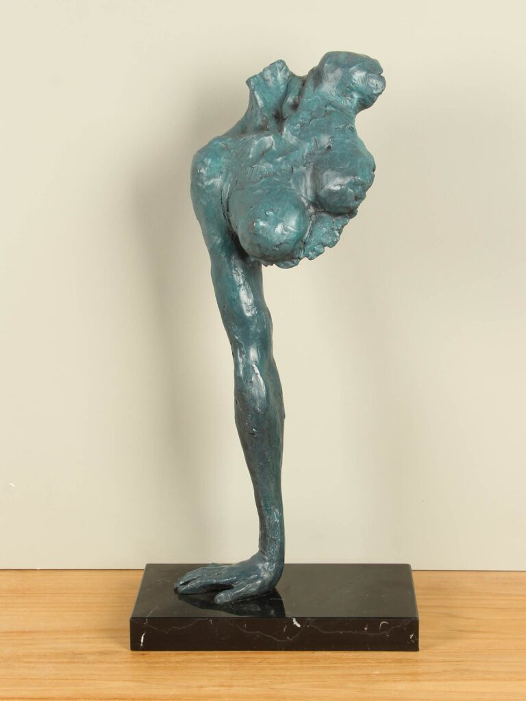 Statue Bronze Abstrakt Hands On