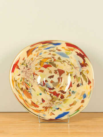Schale glas Linea, 44 cm