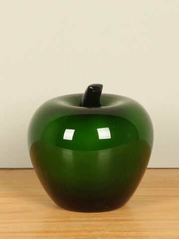 Glas Apfel grün Ø 13 cm