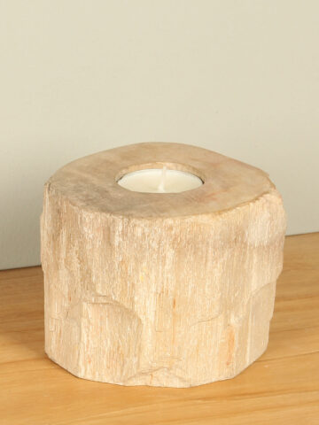 Windlicht Fossiles Holz nr. 12