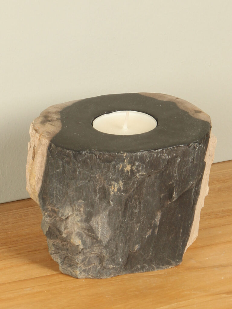 Windlicht Fossiles Holz nr. 18