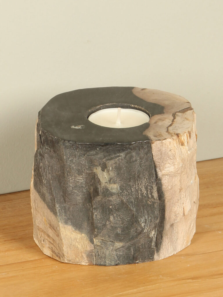 Windlicht Fossiles Holz nr. 22