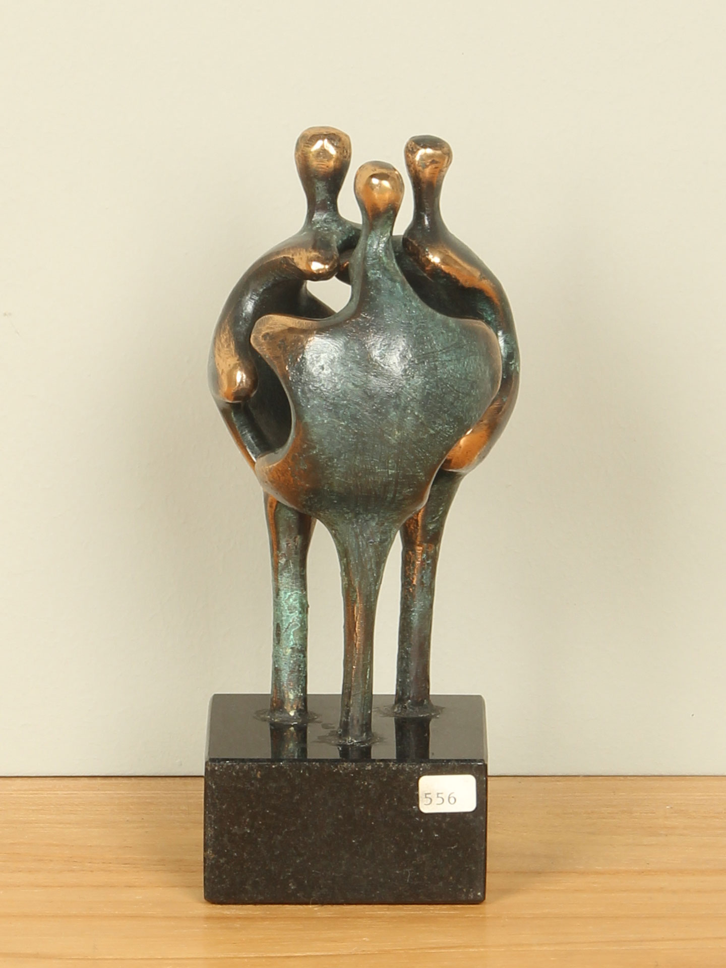Bronze Figur Bolwerk, 16 cm