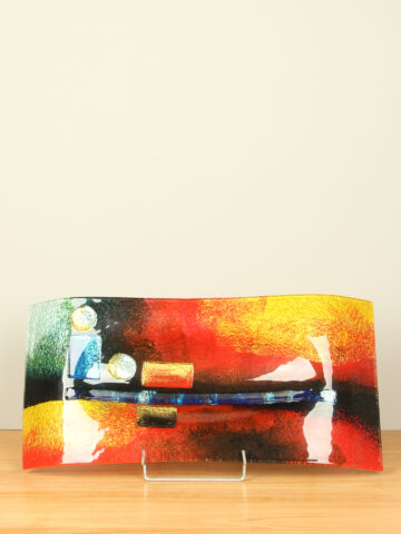 Schale Glas Desert, 56 cm